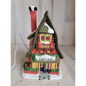 St Nicholas square coffee cafe vintage village accessory Xmas store